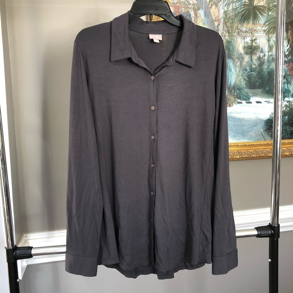 Long Sleeve Button Up Top
